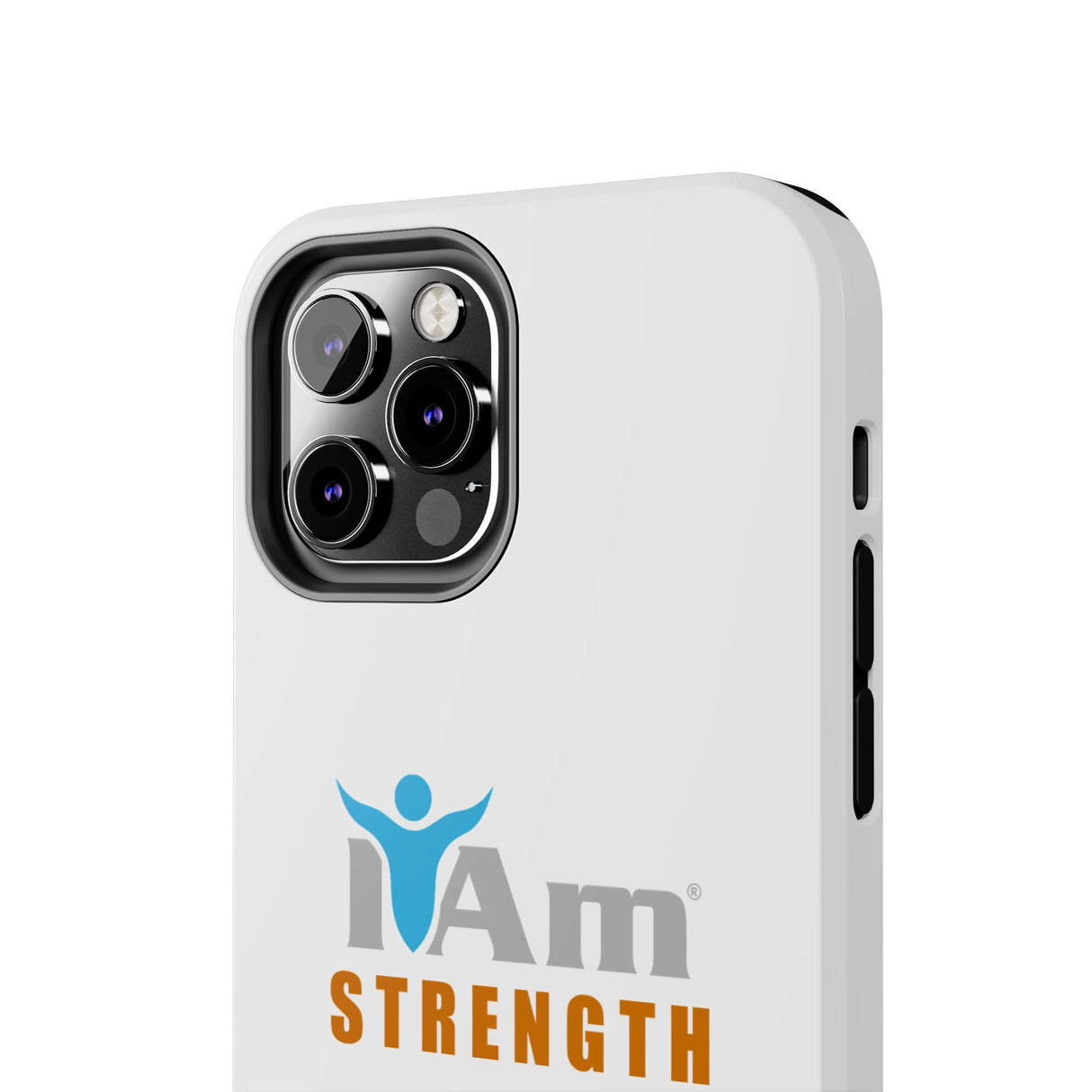 "I Am Strength" Affirmation Inspirational Tough Phone Case - I Am Strength Motivational Design