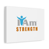 I Am Strength Canvas Wall Art - Inspirational Home Decor