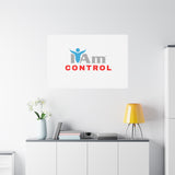 'I Am Control' Canvas Wall Art - Inspirational Home Decor