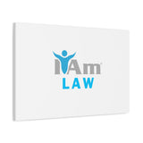 I Am Law Canvas Wall Art - Inspirational Home Decor