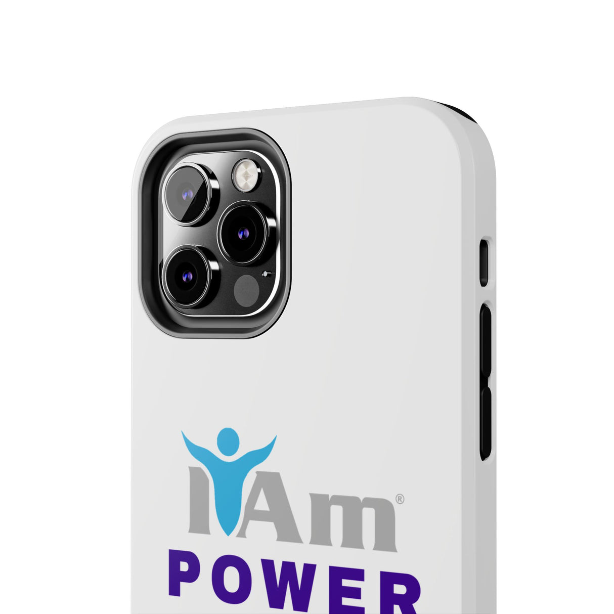 "I Am Power" Affirmation Inspirational Tough Phone Case - I Am POWER Motivational Design