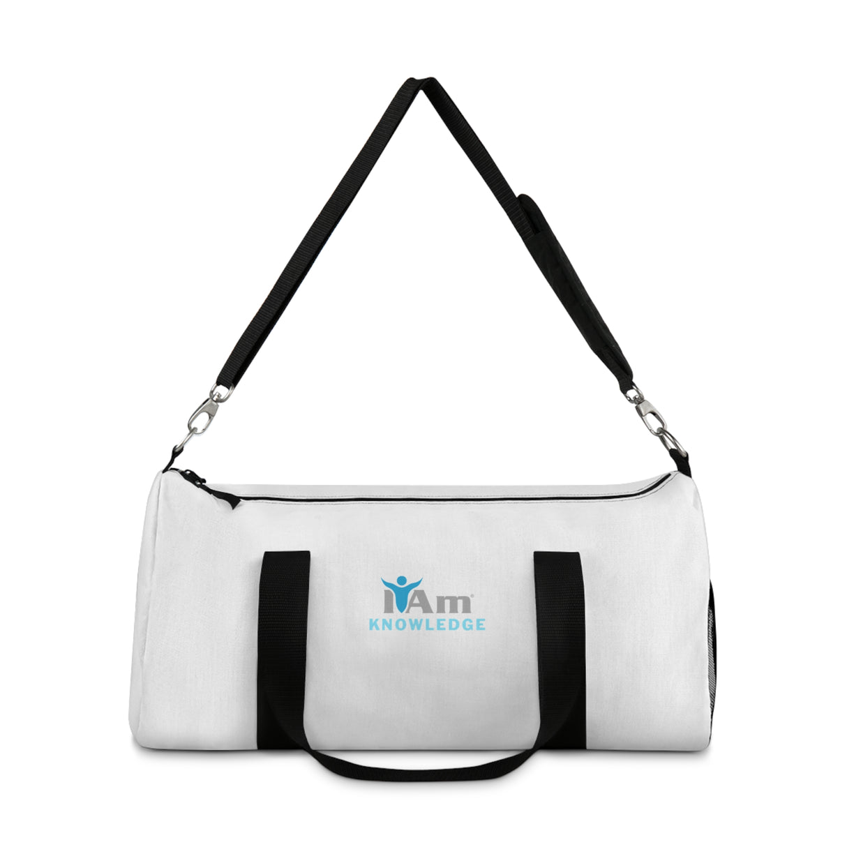 'I Am Knowledge' Gym/Travel Bag-Motivational Duffel Bag