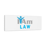 I Am Law Canvas Wall Art - Inspirational Home Decor