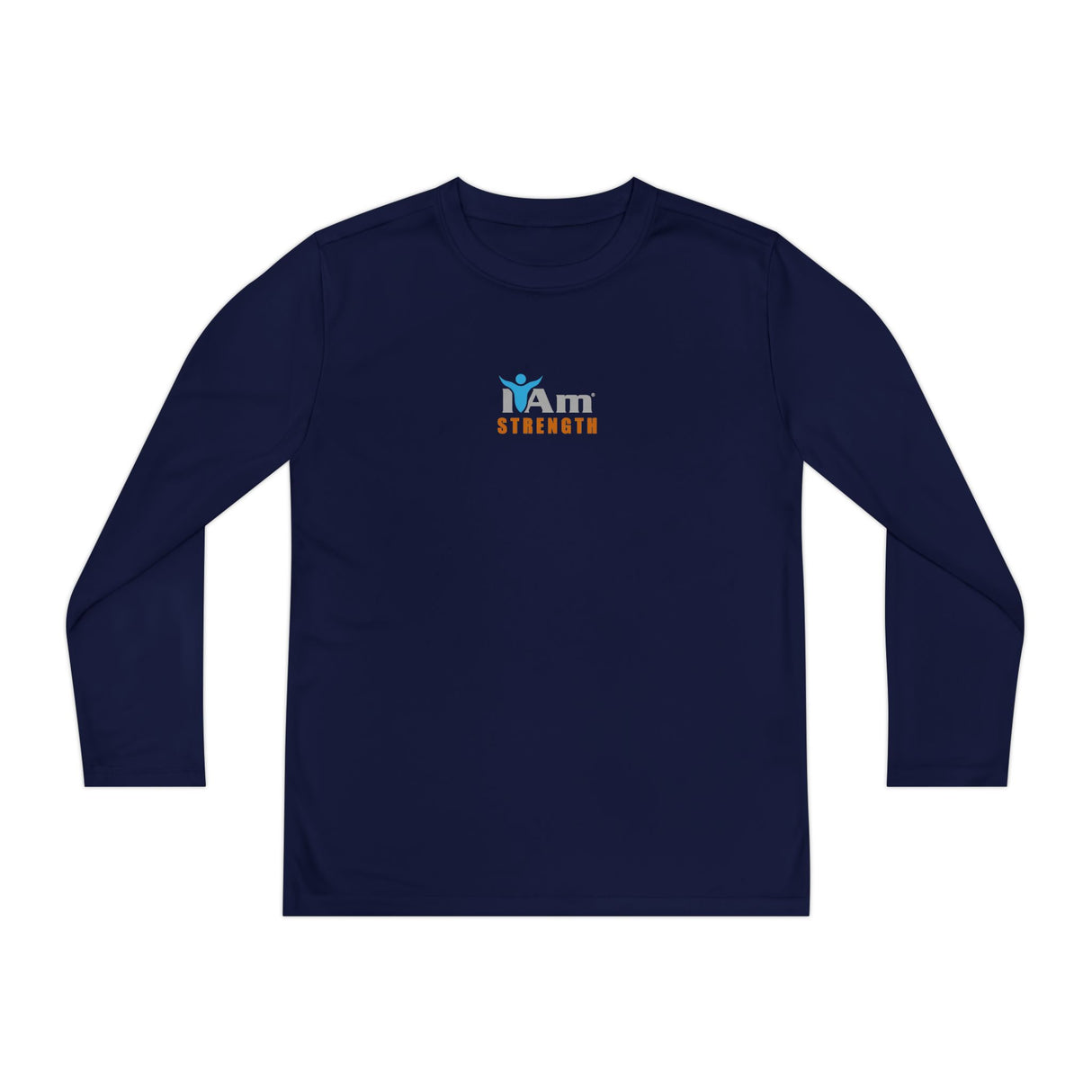 Boys' 'I Am Strength" Long Sleeve Tee - "I Am Strength" Fitness Shirt