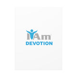 I Am Devotion Canvas Wall Art - Inspirational Home Decor