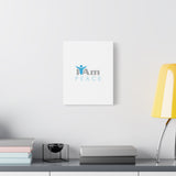 I Am Peace Canvas Wall Art - Inspirational Home Decor