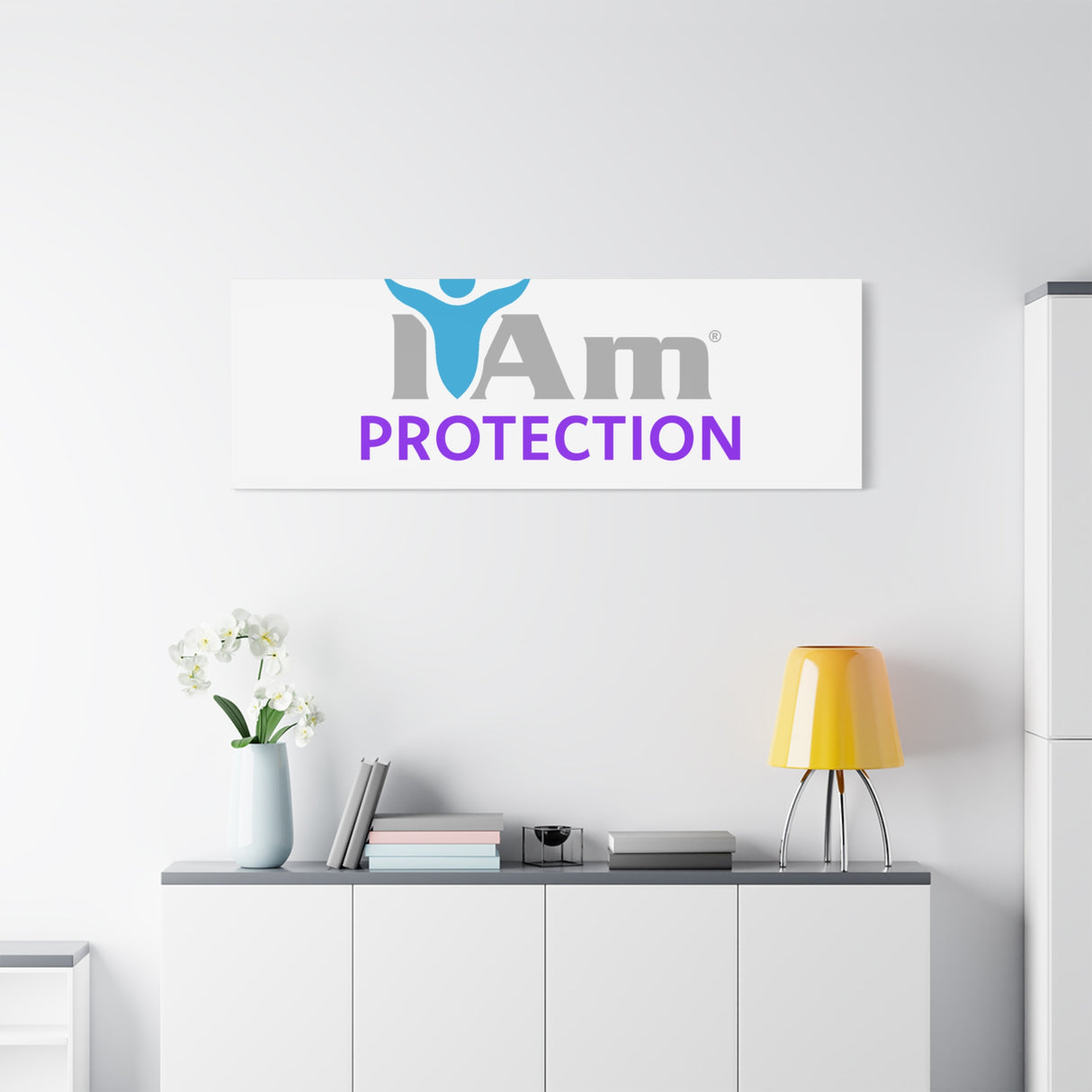 'I Am Protection' Canvas Wall Art - Inspirational Home Decor