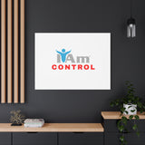 'I Am Control' Canvas Wall Art - Inspirational Home Decor