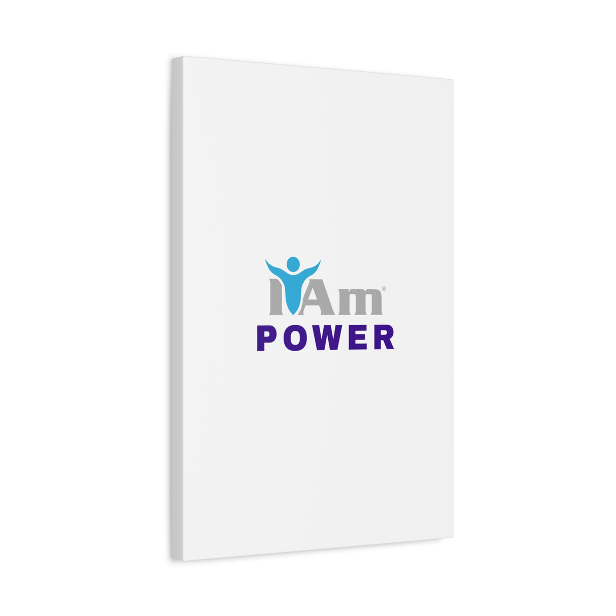 I Am Power Canvas Wall Art - Inspirational Home Decor