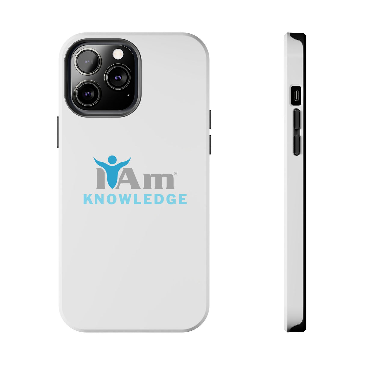 "I Am Knowledge" Affirmation Inspirational Tough Phone Case - I Am Knowledge Motivational Design