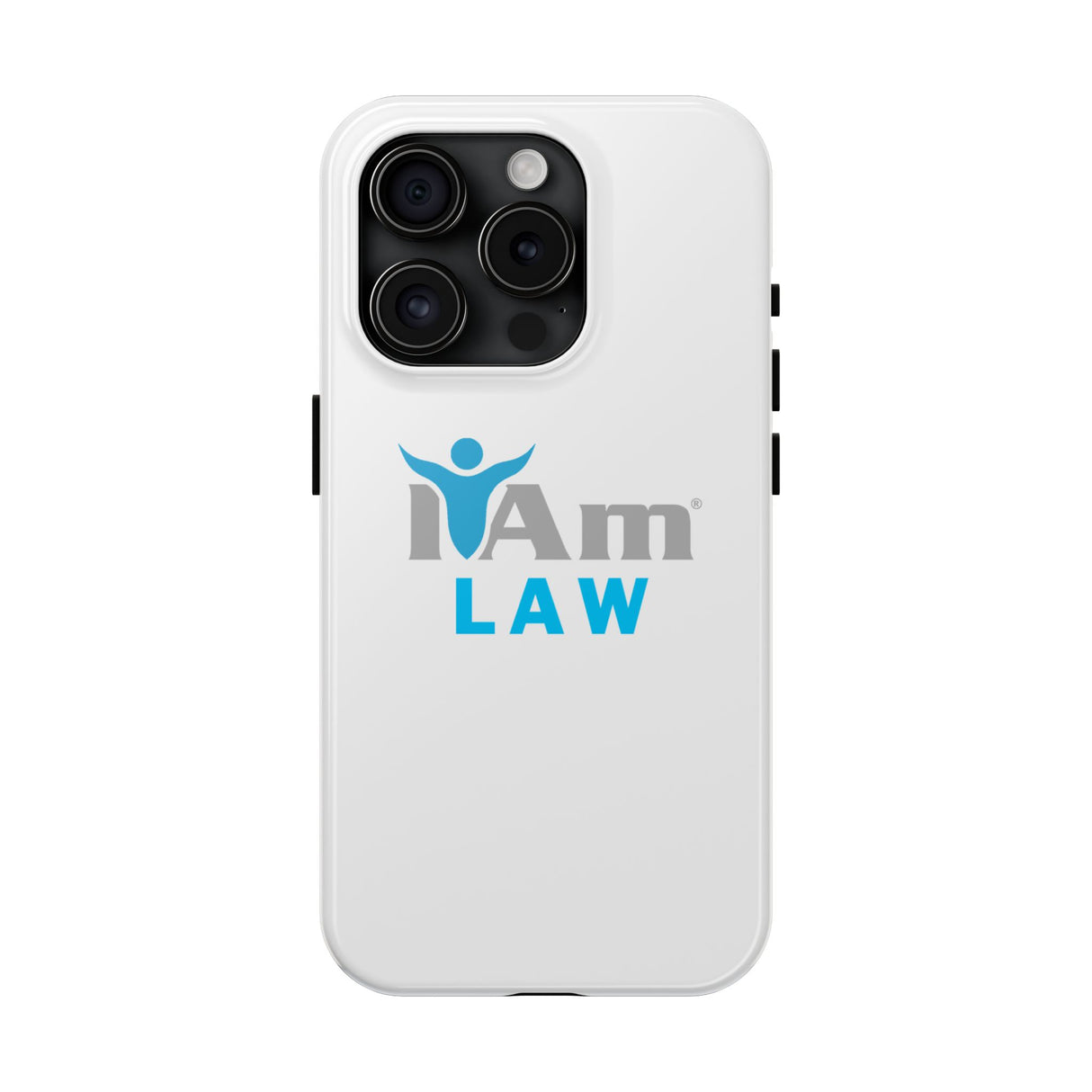 "I Am Law" Affirmation Inspirational Tough Phone Case - I Am Law Motivational Design