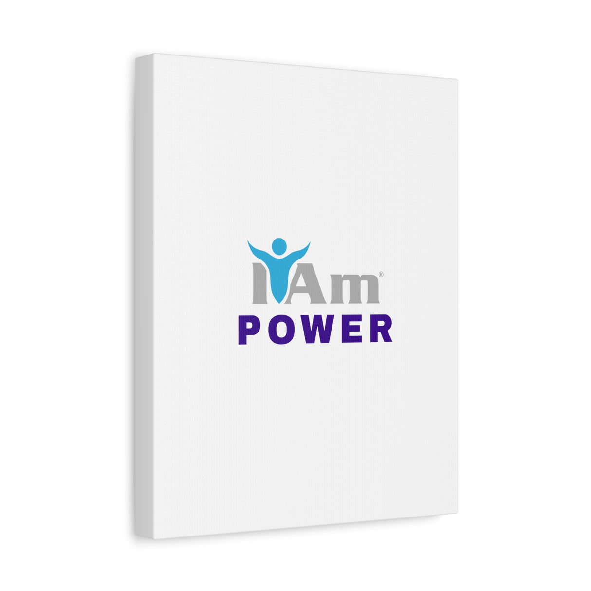 I Am Power Canvas Wall Art - Inspirational Home Decor