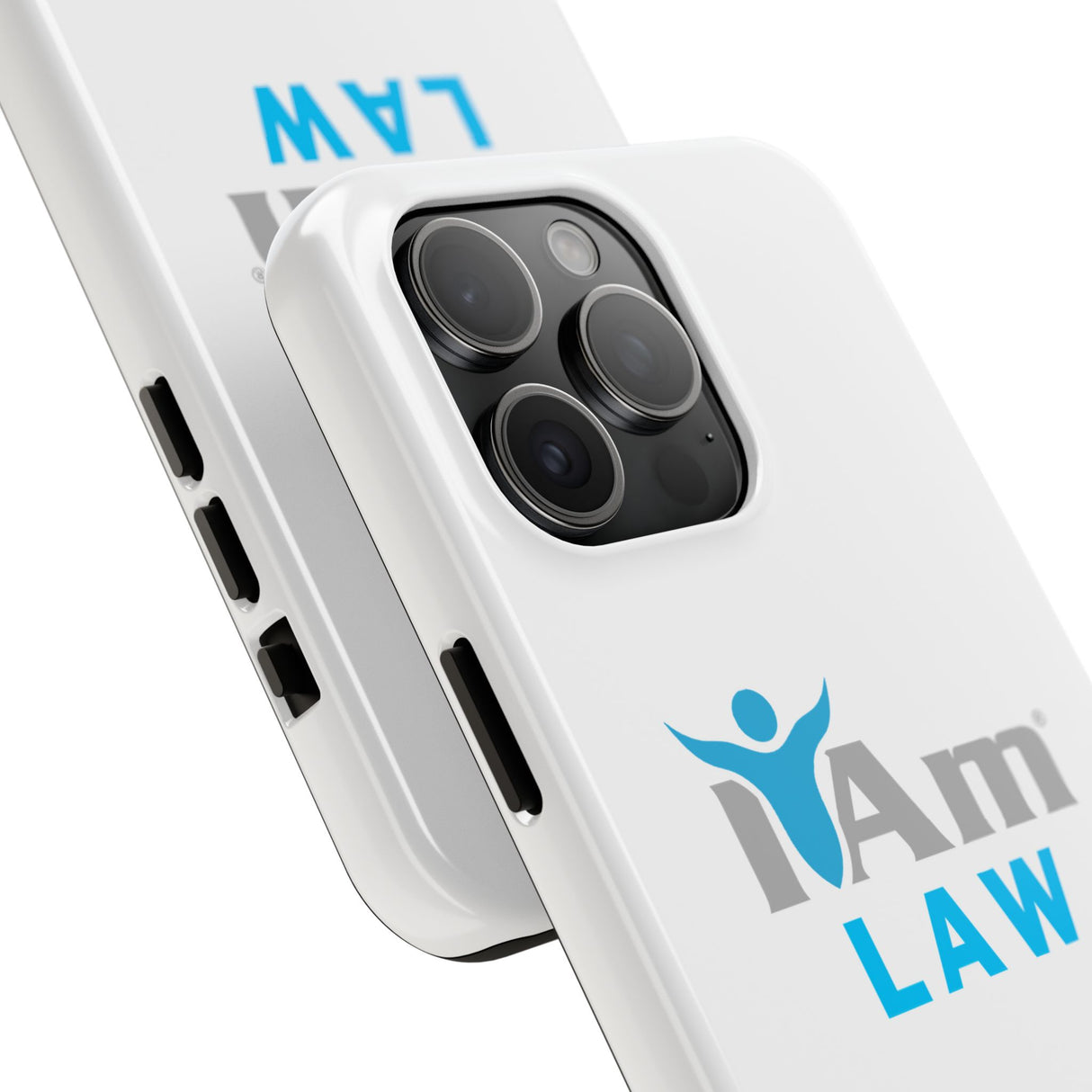 "I Am Law" Affirmation Inspirational Tough Phone Case - I Am Law Motivational Design