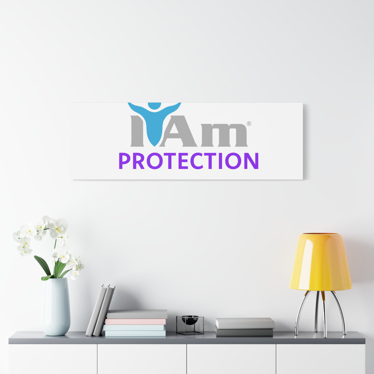 'I Am Protection' Canvas Wall Art - Inspirational Home Decor