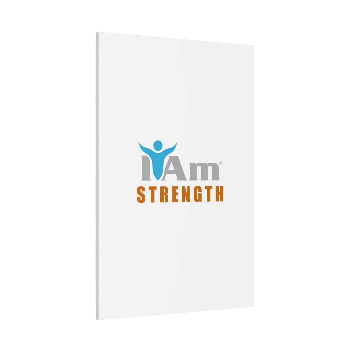 I Am Strength Canvas Wall Art - Inspirational Home Decor