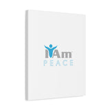 I Am Peace Canvas Wall Art - Inspirational Home Decor