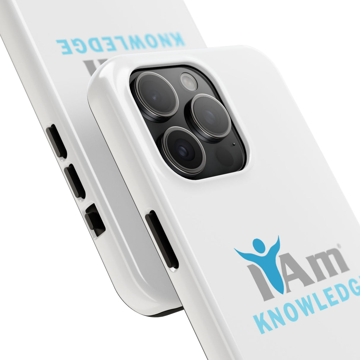 "I Am Knowledge" Affirmation Inspirational Tough Phone Case - I Am Knowledge Motivational Design