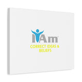 I Am Correct Ideas and Beliefs Canvas Wall Art - Inspirational Home Decor