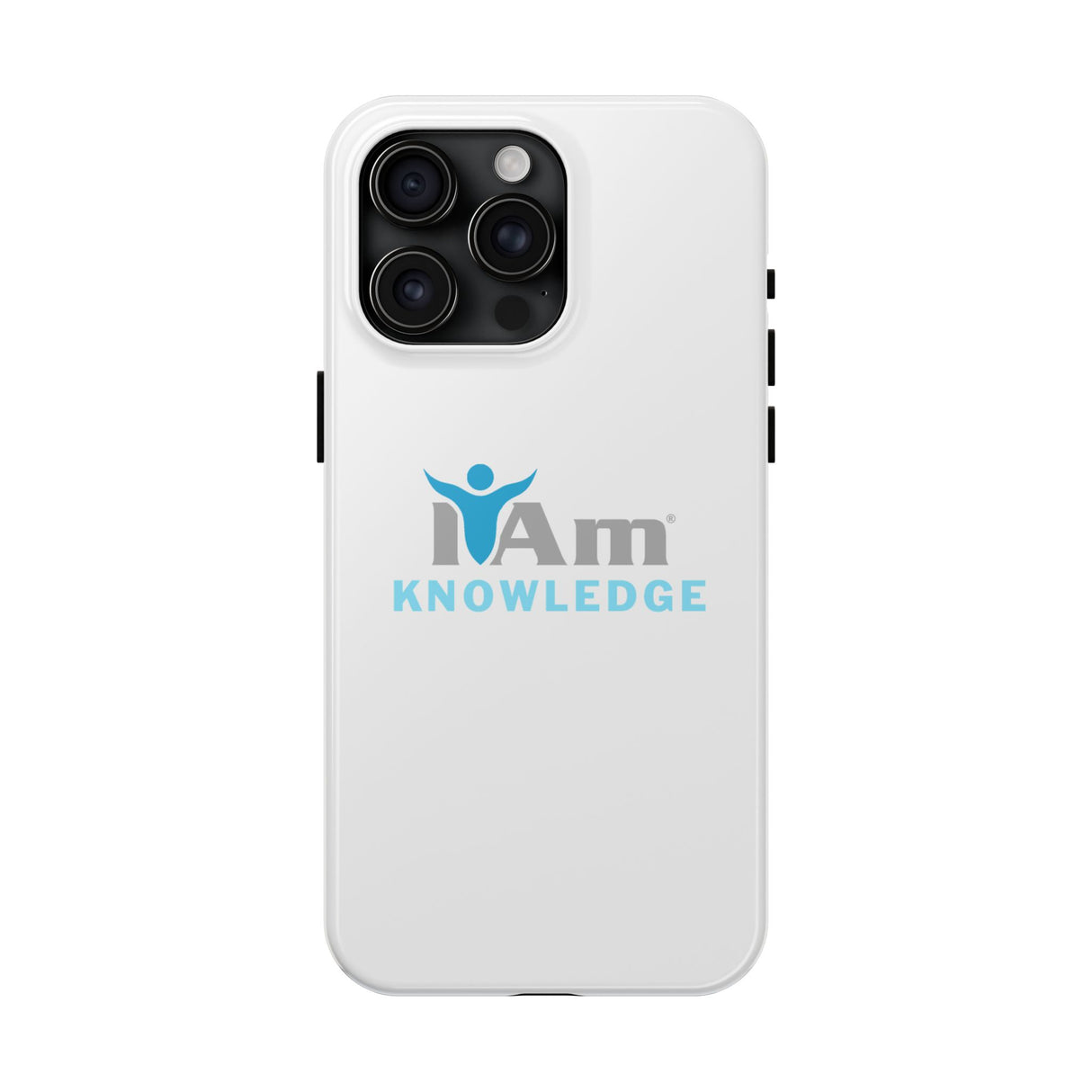 "I Am Knowledge" Affirmation Inspirational Tough Phone Case - I Am Knowledge Motivational Design