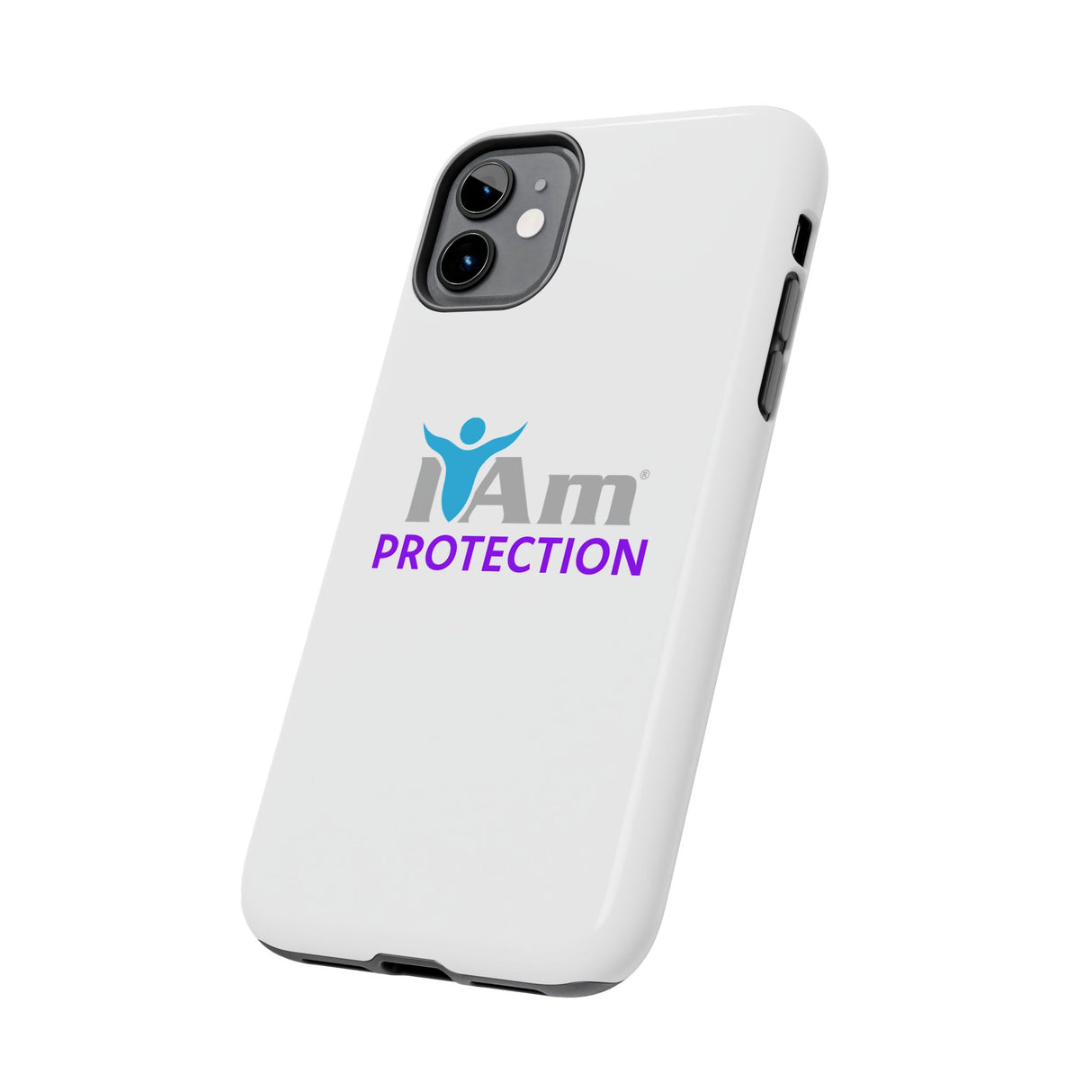"I Am Protection" Affirmation Inspirational Tough Phone Case - I Am Protection Motivational Design