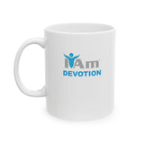 "I Am Devotion" Affirmational Ceramic Mug - Perfect Motivation for Coffee Lovers & Gifts