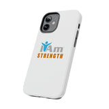 "I Am Strength" Affirmation Inspirational Tough Phone Case - I Am Strength Motivational Design