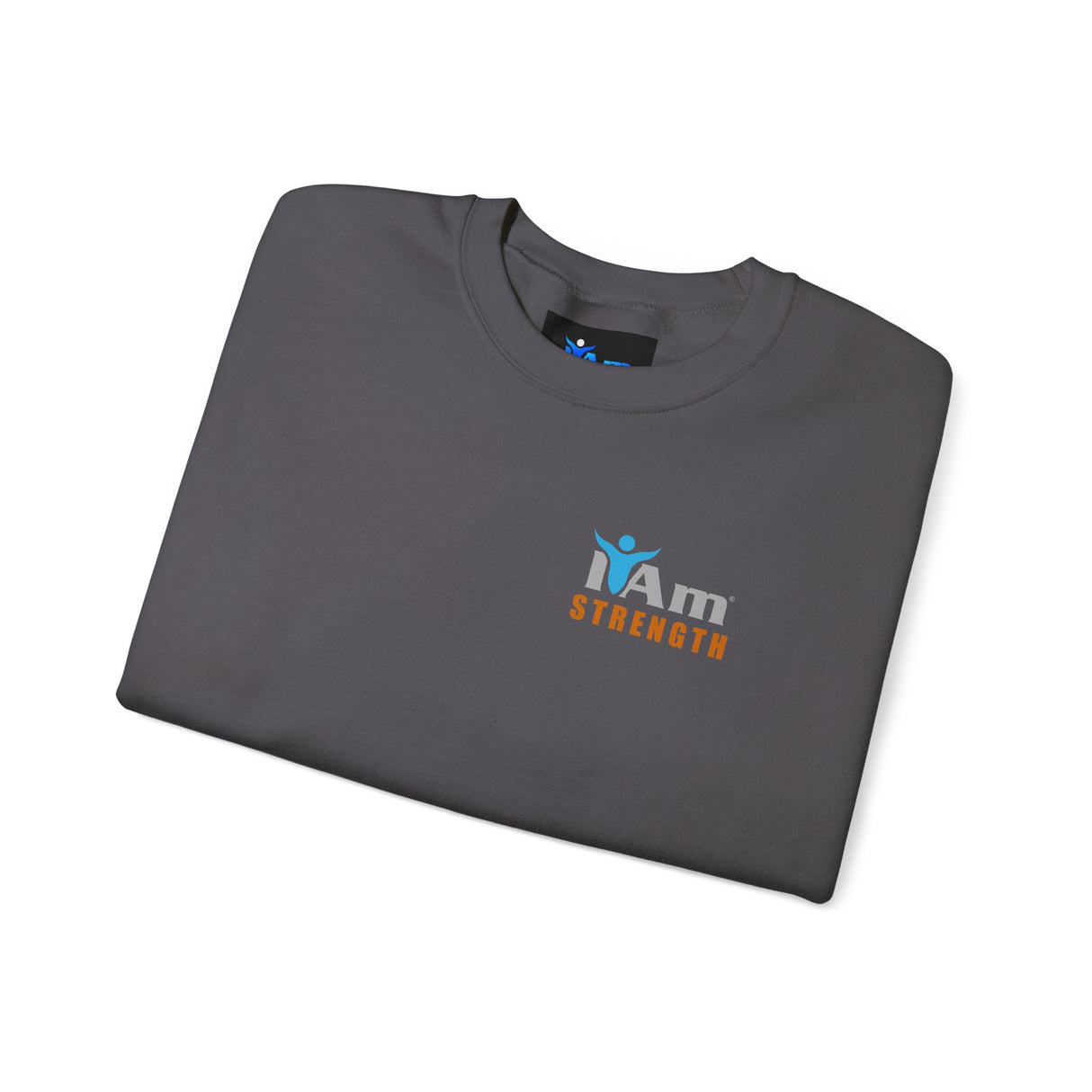 "I Am Strength" Affirmation Unisex Crewneck Sweatshirt -I Am Strength Inspirational Design