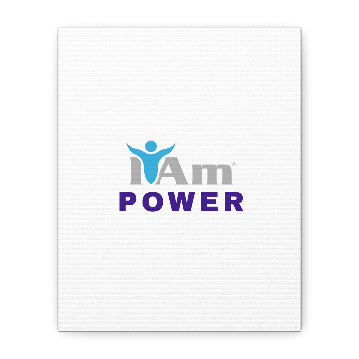 I Am Power Canvas Wall Art - Inspirational Home Decor