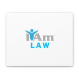 I Am Law Canvas Wall Art - Inspirational Home Decor