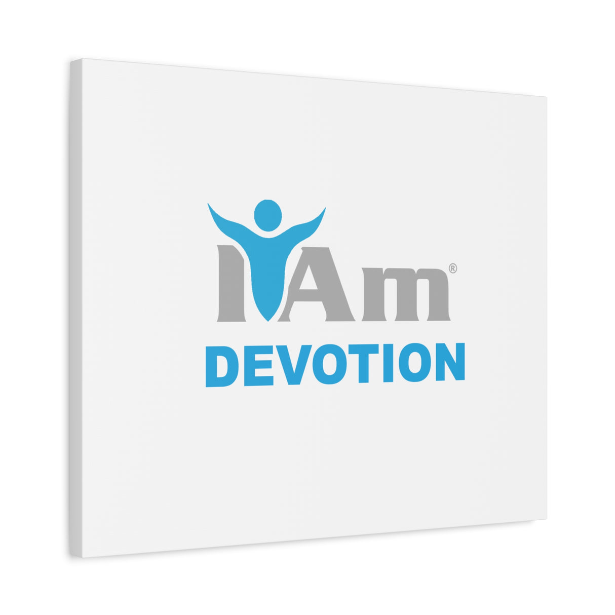 I Am Devotion Canvas Wall Art - Inspirational Home Decor