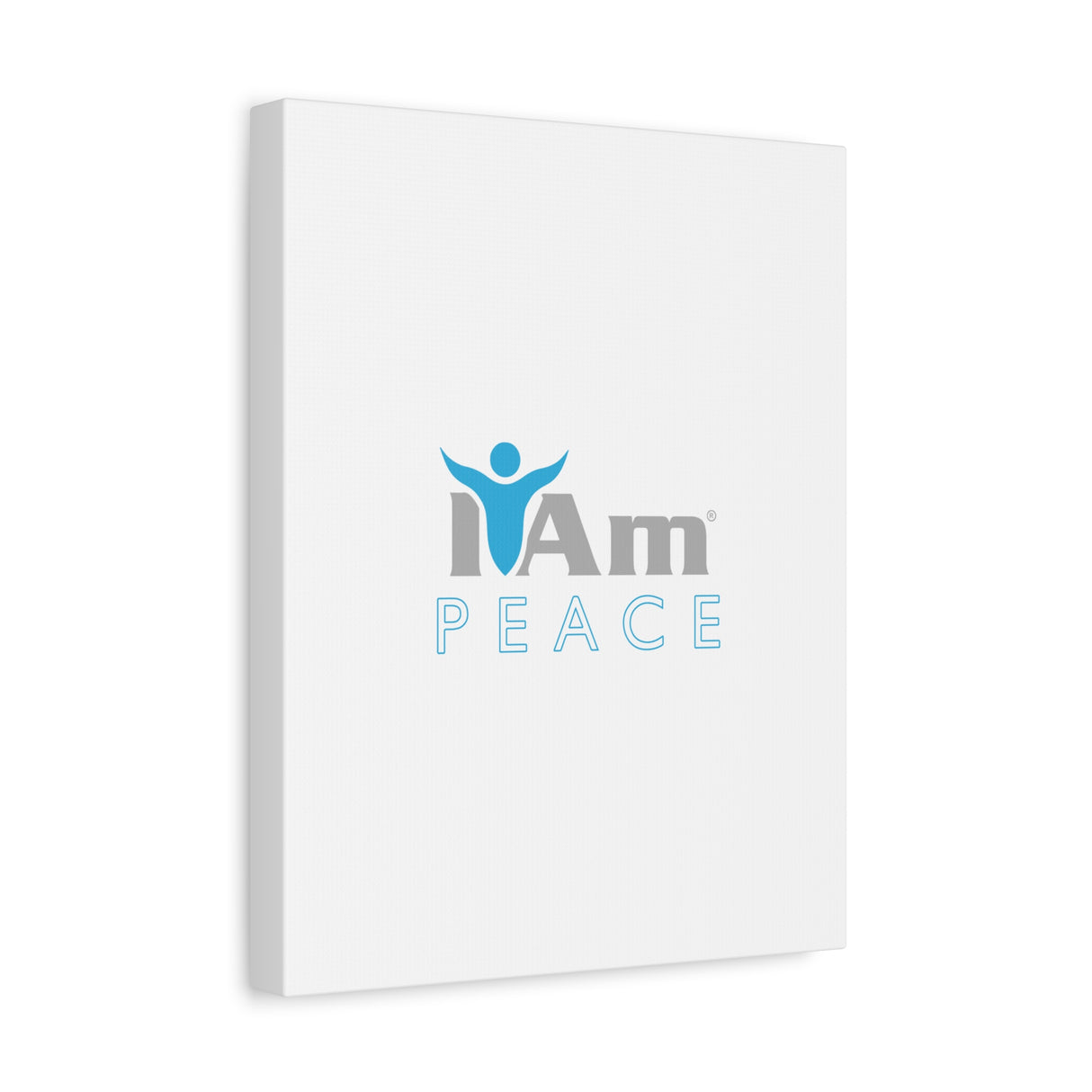 I Am Peace Canvas Wall Art - Inspirational Home Decor