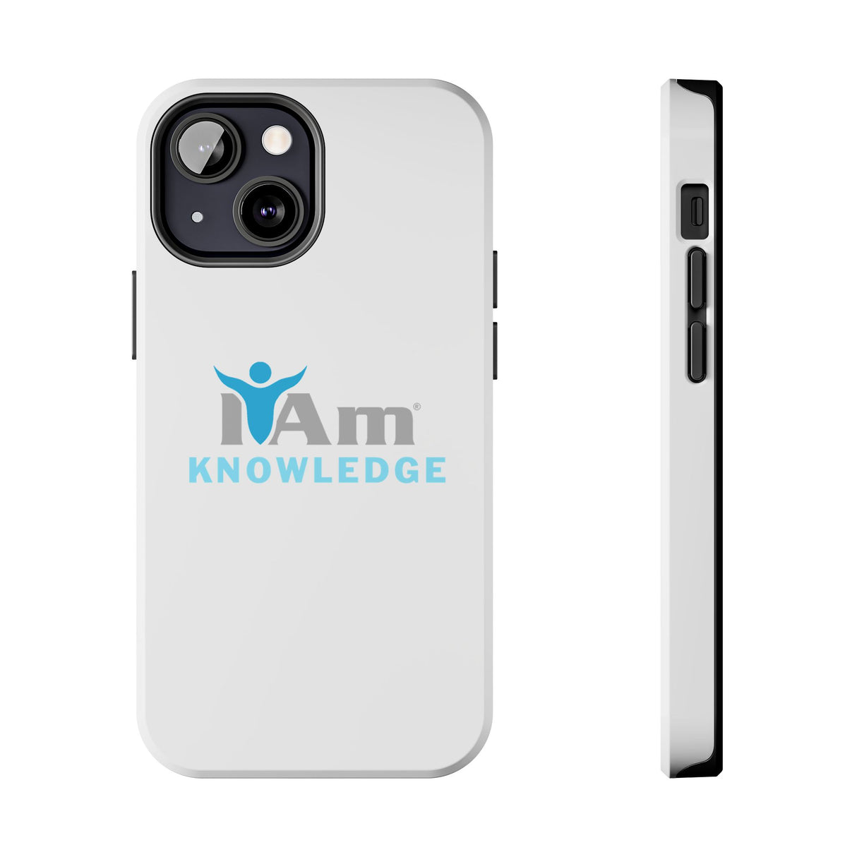 "I Am Knowledge" Affirmation Inspirational Tough Phone Case - I Am Knowledge Motivational Design