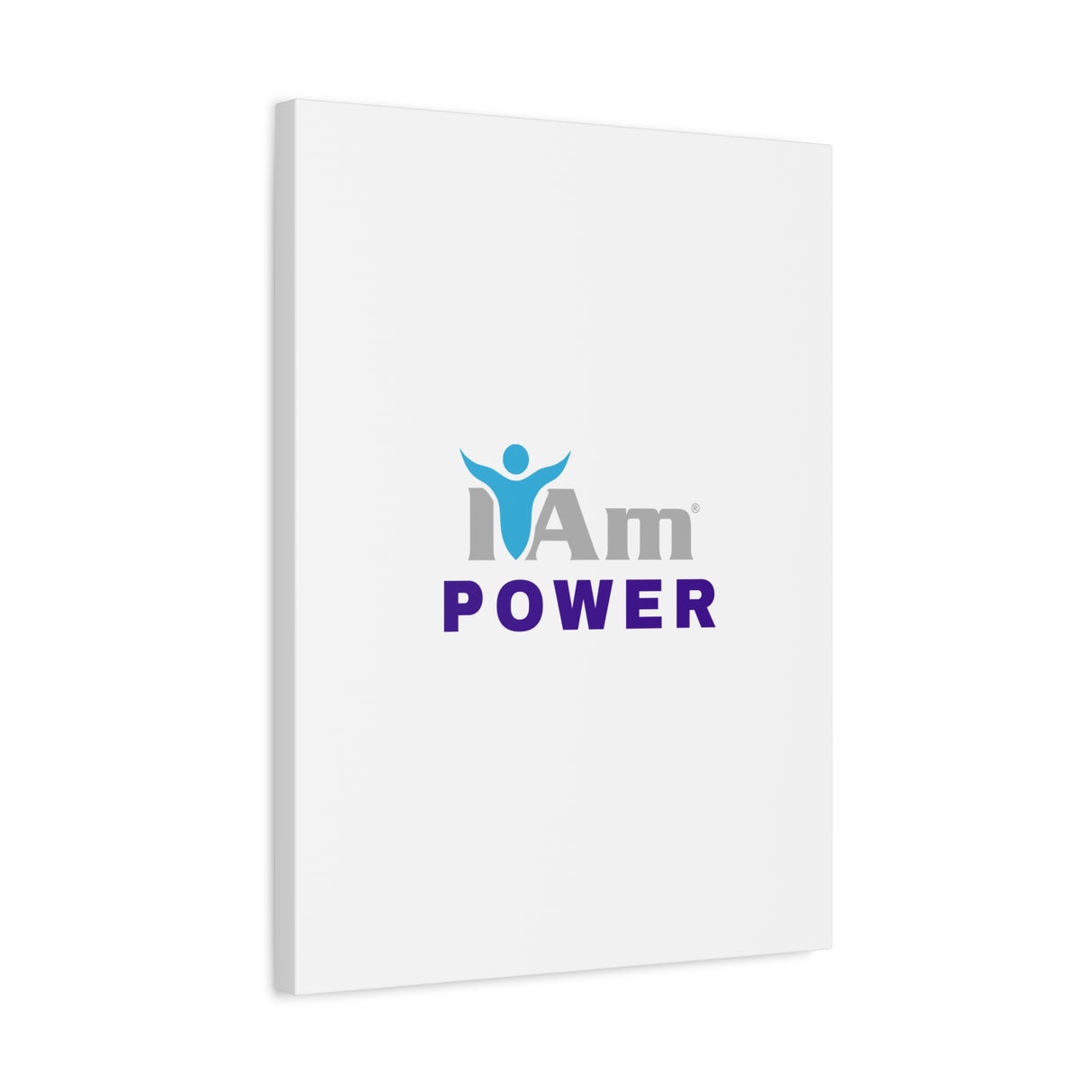 I Am Power Canvas Wall Art - Inspirational Home Decor