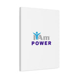 I Am Power Canvas Wall Art - Inspirational Home Decor