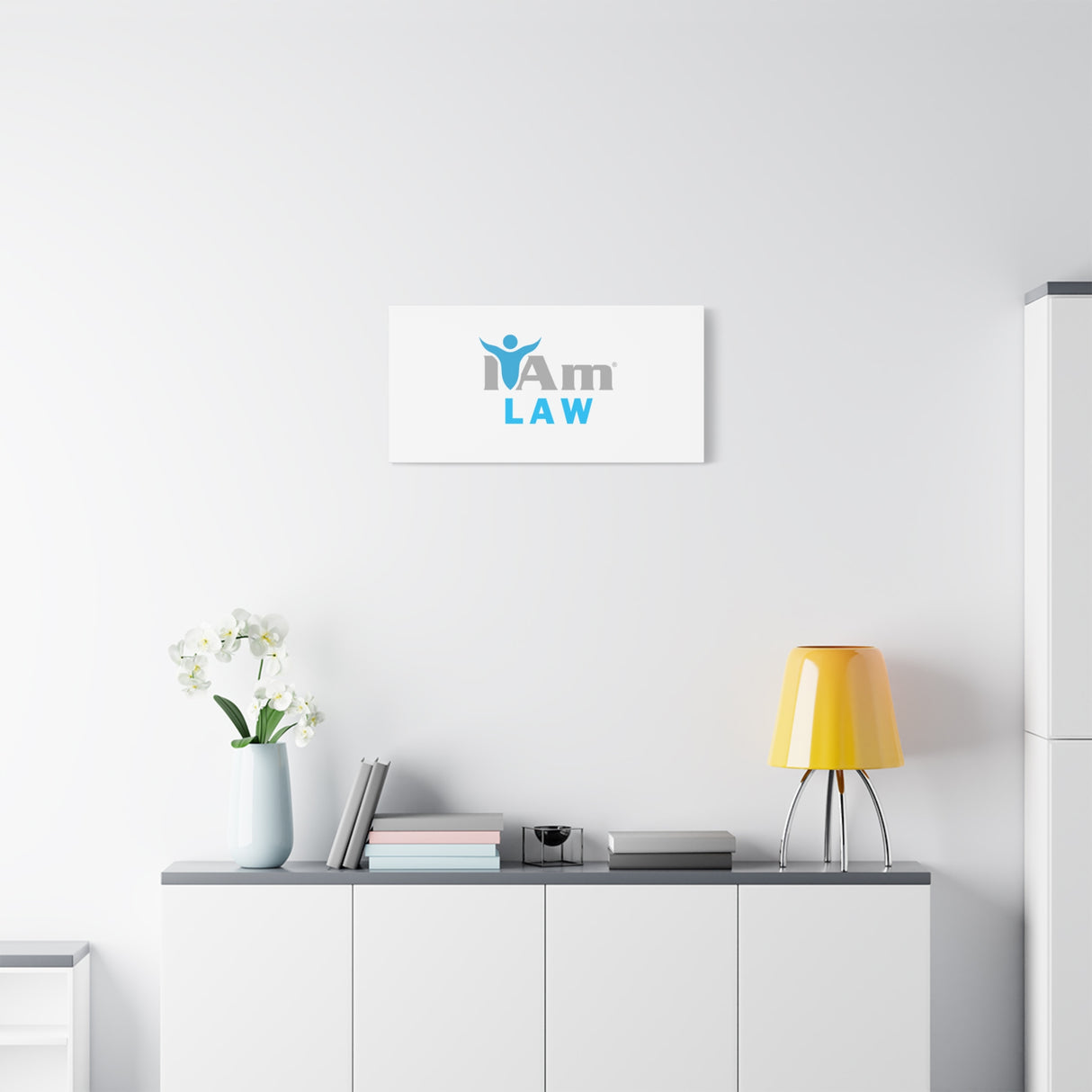 I Am Law Canvas Wall Art - Inspirational Home Decor