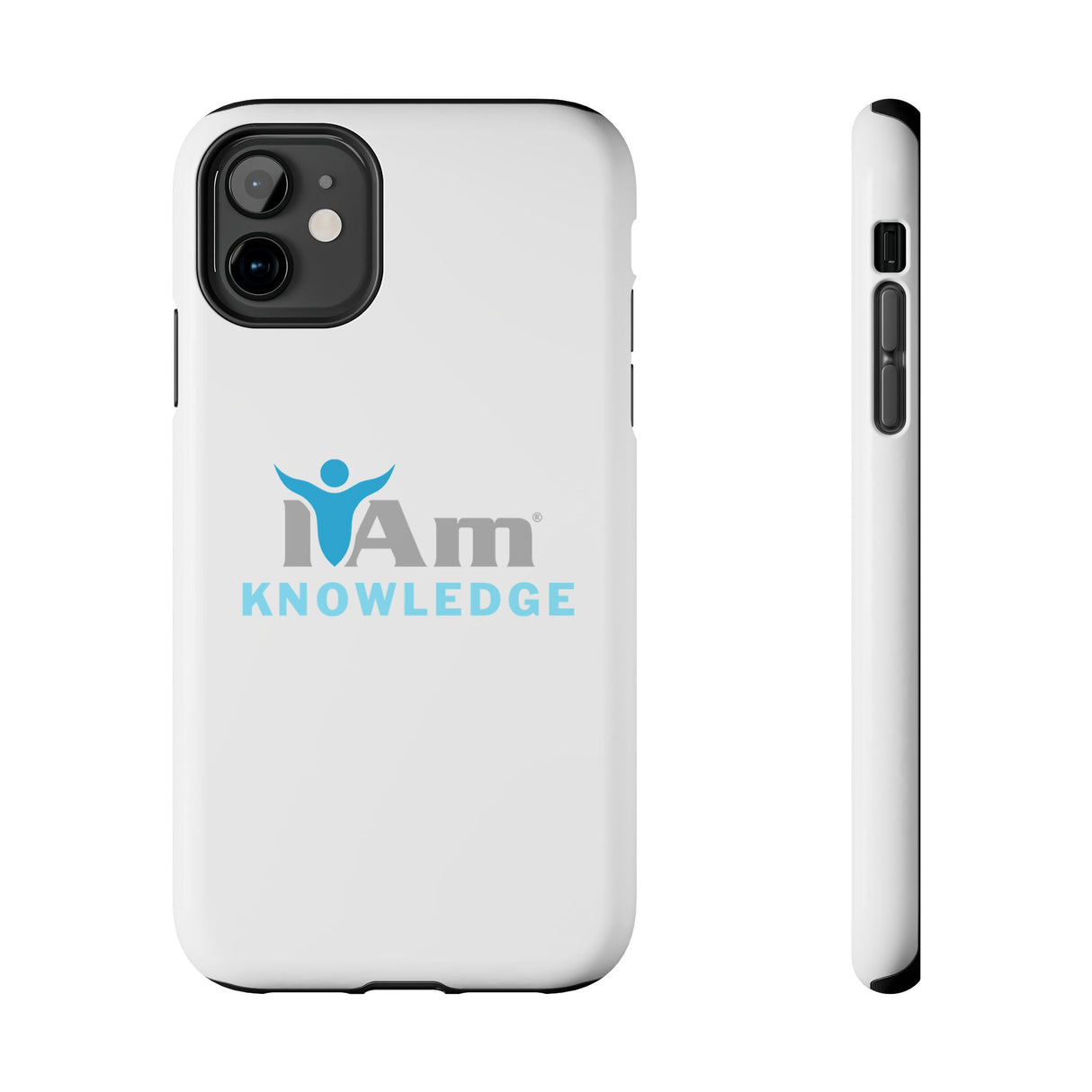 "I Am Knowledge" Affirmation Inspirational Tough Phone Case - I Am Knowledge Motivational Design