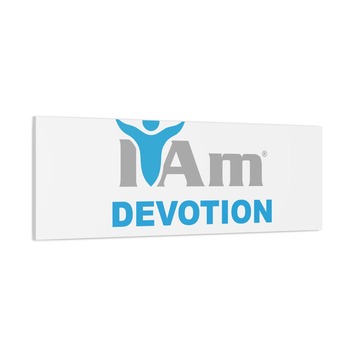 I Am Devotion Canvas Wall Art - Inspirational Home Decor