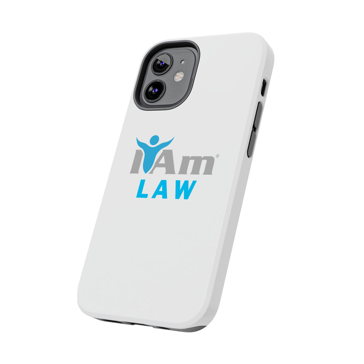 "I Am Law" Affirmation Inspirational Tough Phone Case - I Am Law Motivational Design