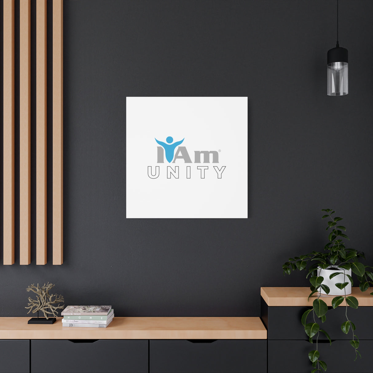 'I Am Unity' Canvas Wall Art - Inspirational Home Decor