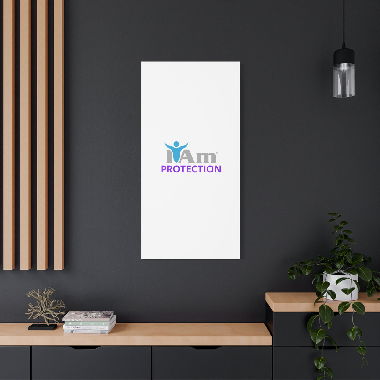 'I Am Protection' Canvas Wall Art - Inspirational Home Decor