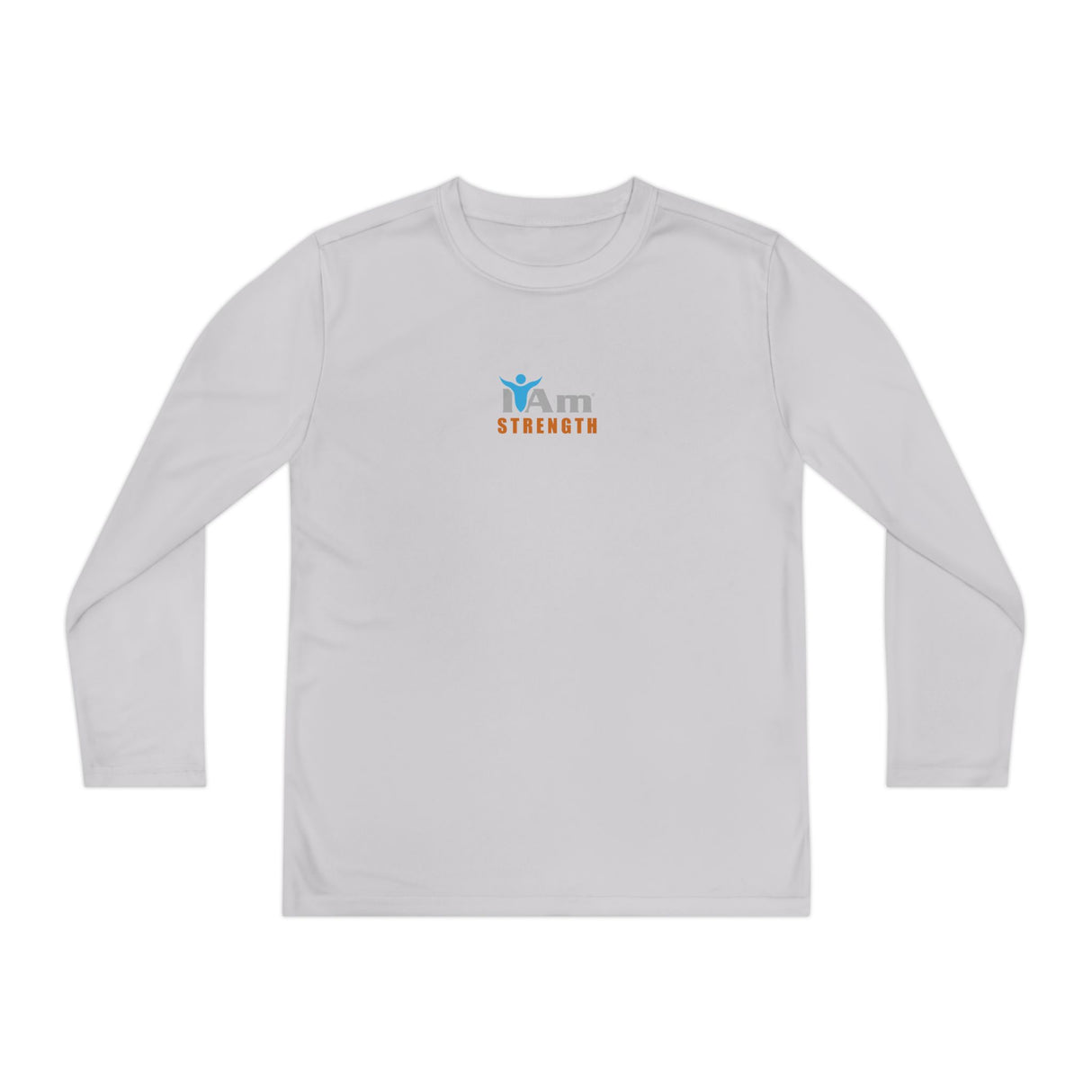 Boys' 'I Am Strength" Long Sleeve Tee - "I Am Strength" Fitness Shirt