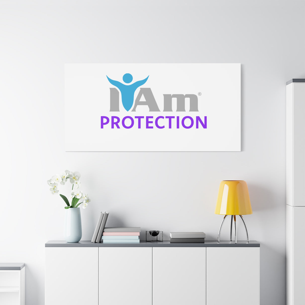 'I Am Protection' Canvas Wall Art - Inspirational Home Decor