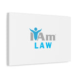 I Am Law Canvas Wall Art - Inspirational Home Decor