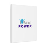 I Am Power Canvas Wall Art - Inspirational Home Decor