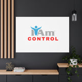 'I Am Control' Canvas Wall Art - Inspirational Home Decor