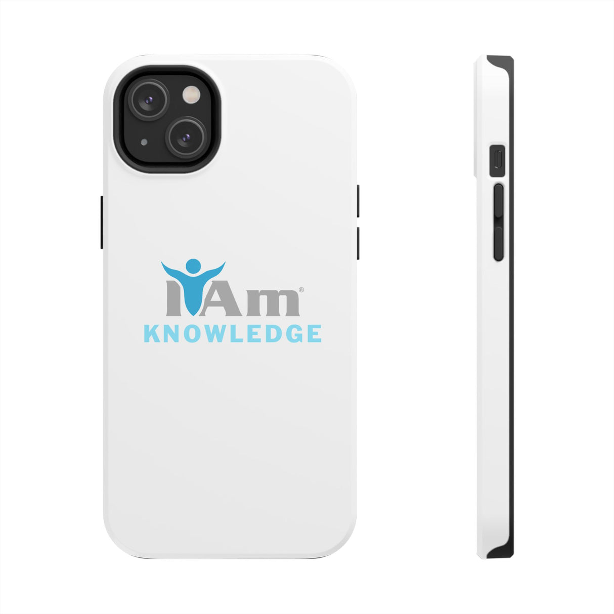 "I Am Knowledge" Affirmation Inspirational Tough Phone Case - I Am Knowledge Motivational Design