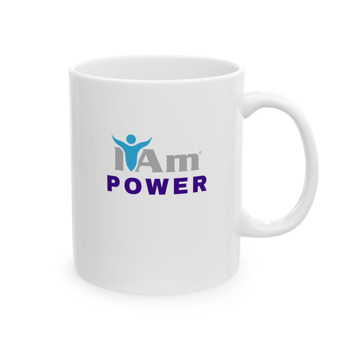 "I Am Power" Affirmational Ceramic Mug - Perfect Motivation for Coffee Lovers & Gifts