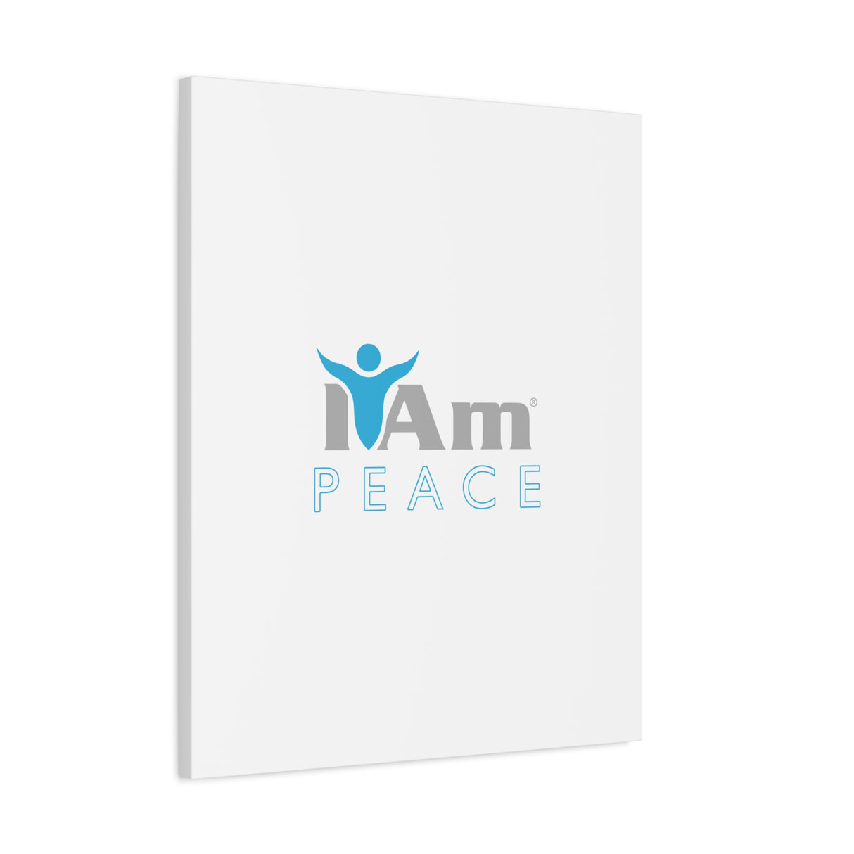 I Am Peace Canvas Wall Art - Inspirational Home Decor