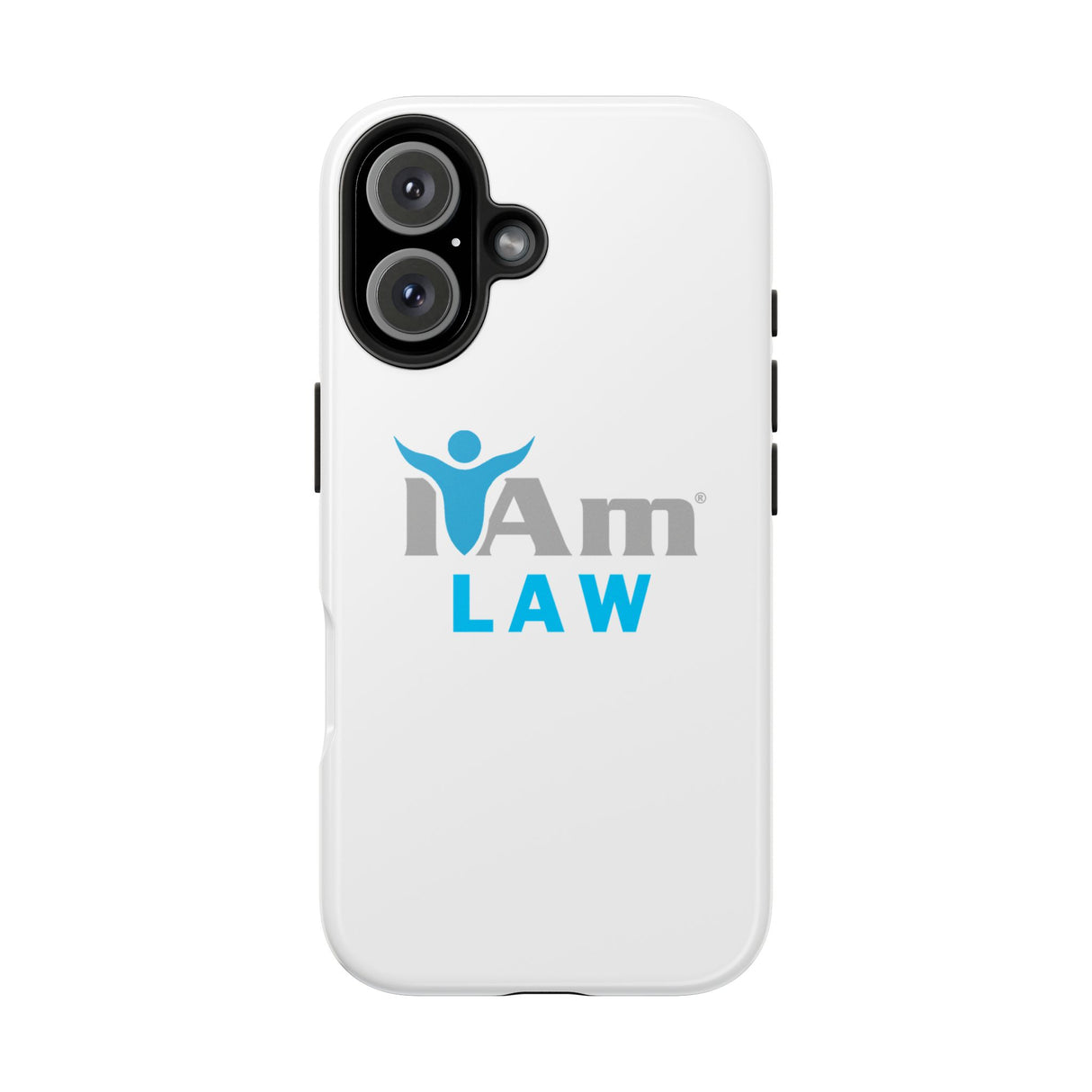 "I Am Law" Affirmation Inspirational Tough Phone Case - I Am Law Motivational Design