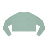 'I Am Law' Stylish Women's Cropped Sweatshirt - Perfect for Casual Looks